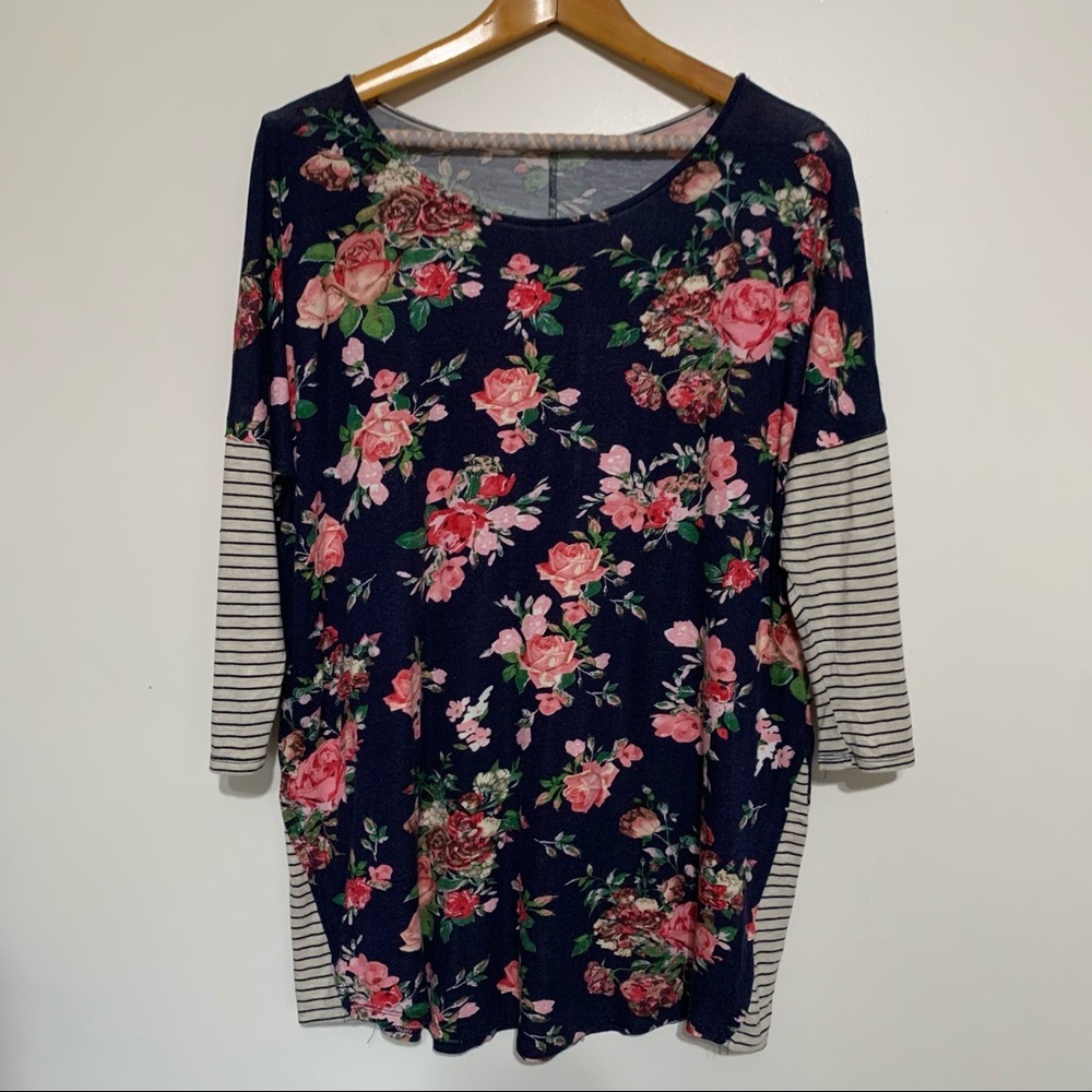 Floral Top 2XL